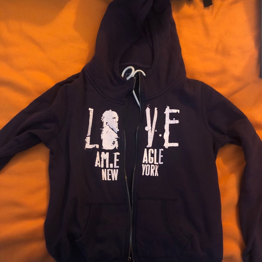 Zip up sweatshirt